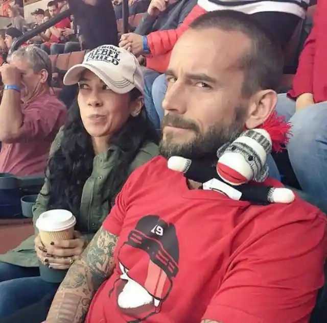 CM Punk and AJ Lee