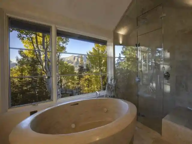 Enjoy the View from this Luxurious Bathroom