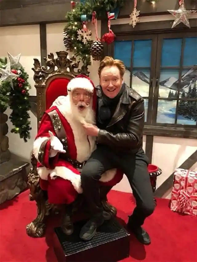 Conan Visits the Big Man