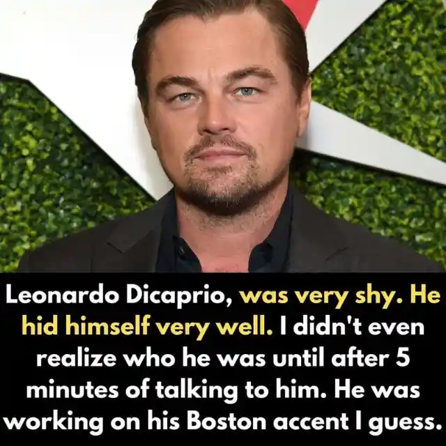 Leonardo Dicaprio With an Accent