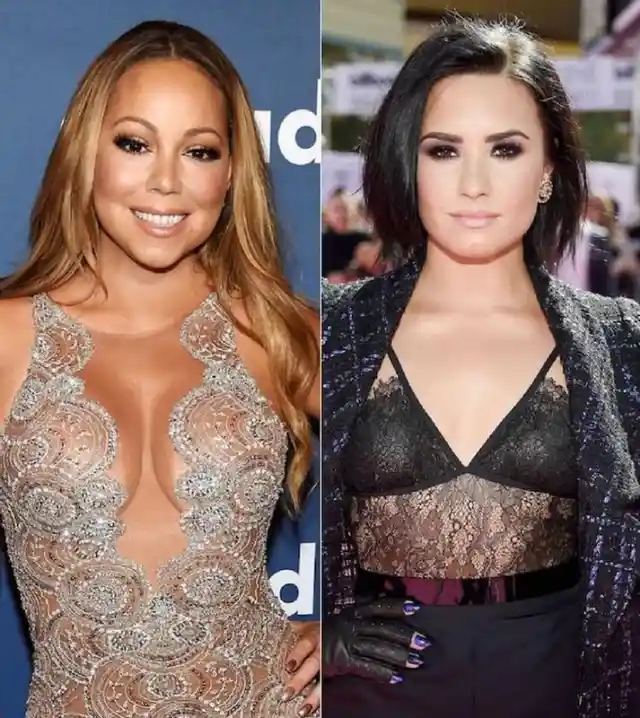 Mariah Carey and Demi Lovato