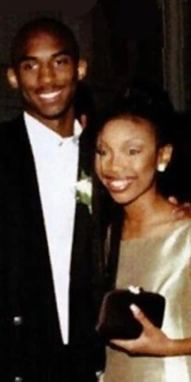 Kobe Bryant and Brandy