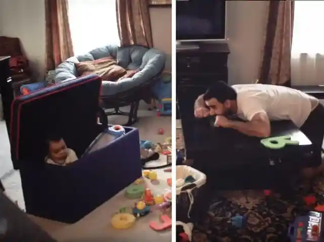 Hidden Camera Shows What This Father Does When He’s Alone With His Son, Mom Cannot Believe It When She Sees The Video