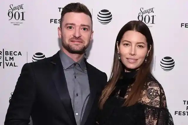 Justin Timberlake and Jessica Biel