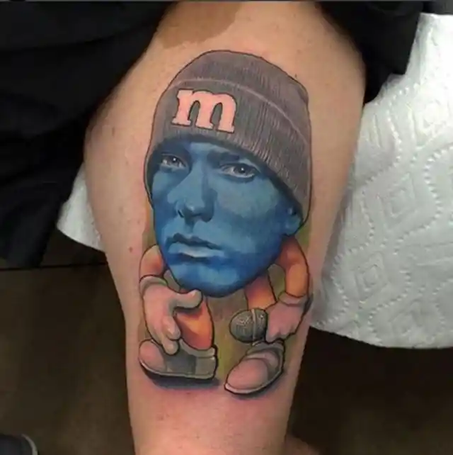 Un m&m d'Eminem