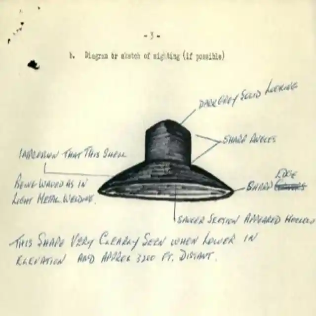 A sketch of a UFO