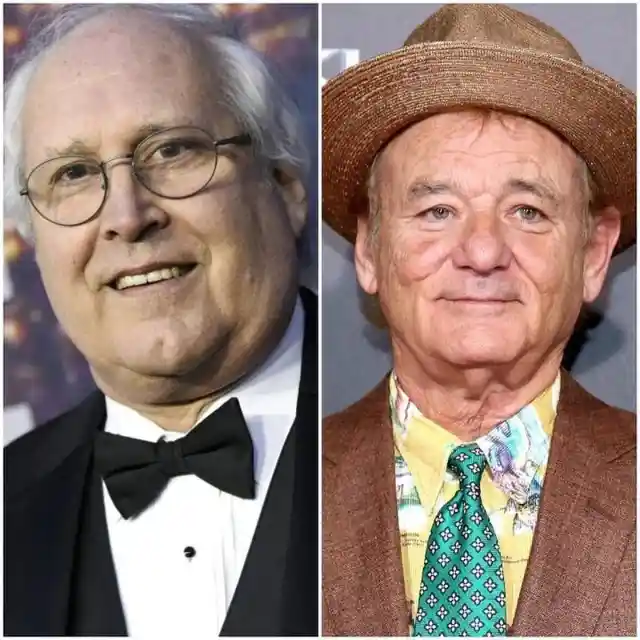 Chevy Chase and Bill Murray