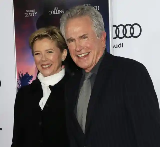 Warren Beatty and Annette Benning