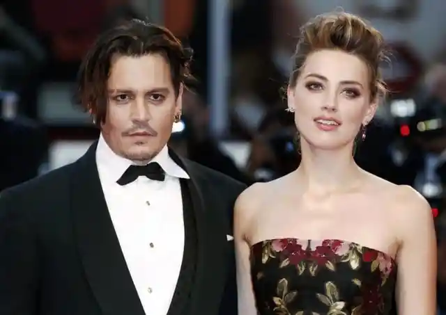 Amber Heard and Johnny Depp