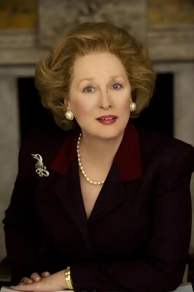 Meryl Streep as Margaret Thatcher in The Iron Lady (2011)