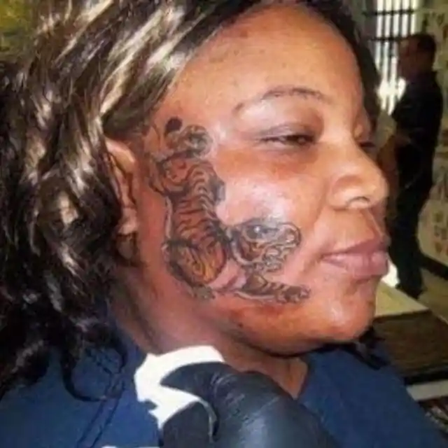 Crazy Face Tattoos That Will Make You Feel Better About Your Life Choices