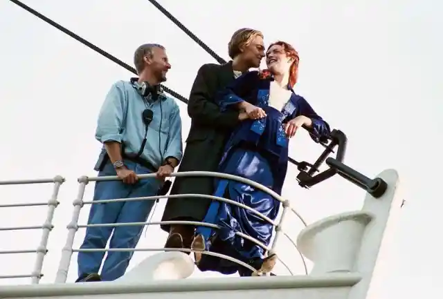 Titanic – James Cameron and Linda Hamilton