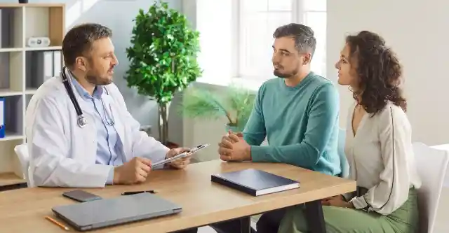 A Doctor’s Serious Face