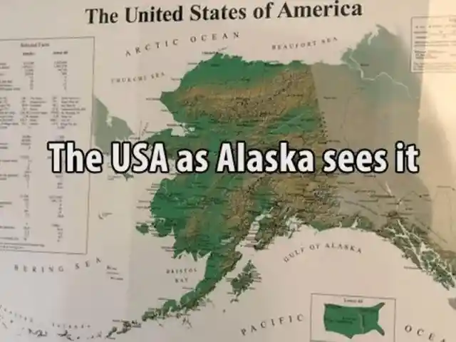 How Alaska perceives the US of A