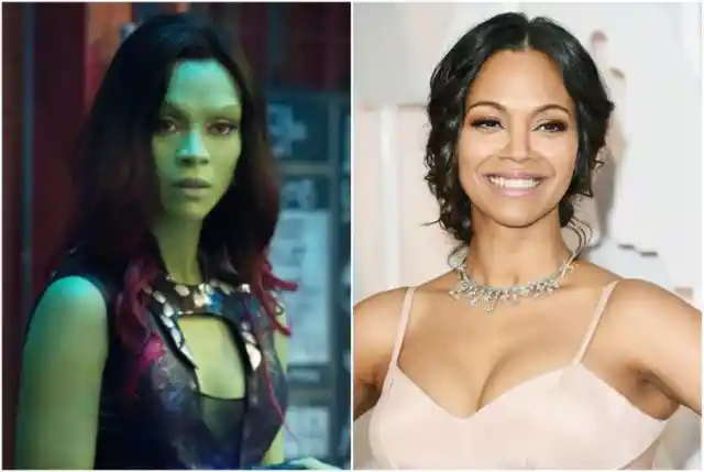 Zoe Saldana – Gamora