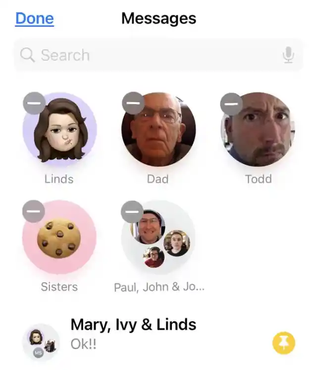 Find Your Favorite Contacts and Chats Easier (iOS 14)