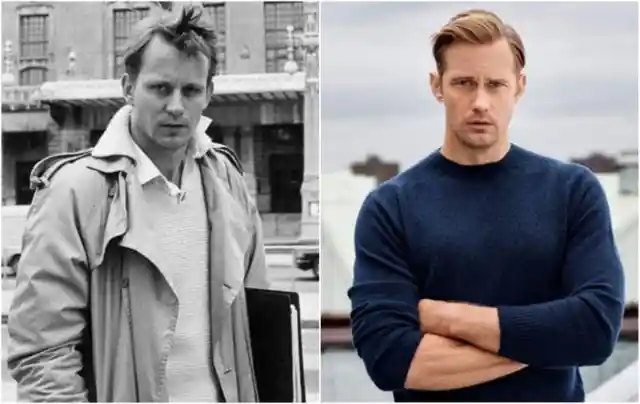 Stellan Skarsgard & Alexander Skarsgard — Age 34