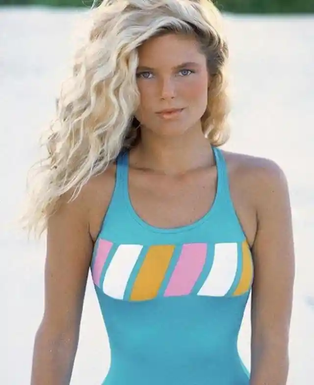 Vintage Photograph of Christie Brinkley