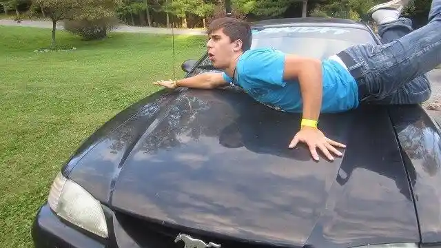 Hood slide fail