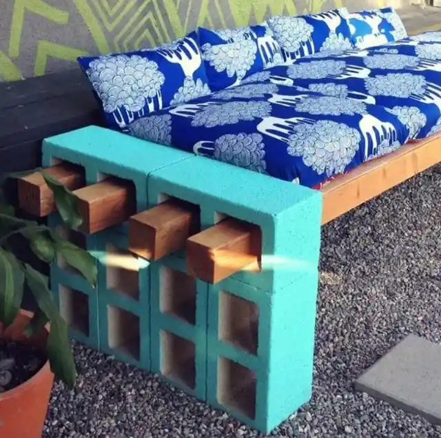 Creative Outdoor Bench