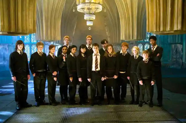 Where did Harry Potter teach Dumbledore’s army? 