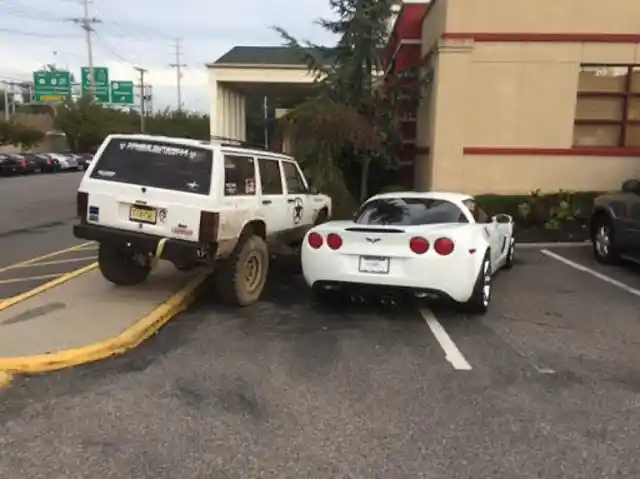 Luxury Car, Awful Parking