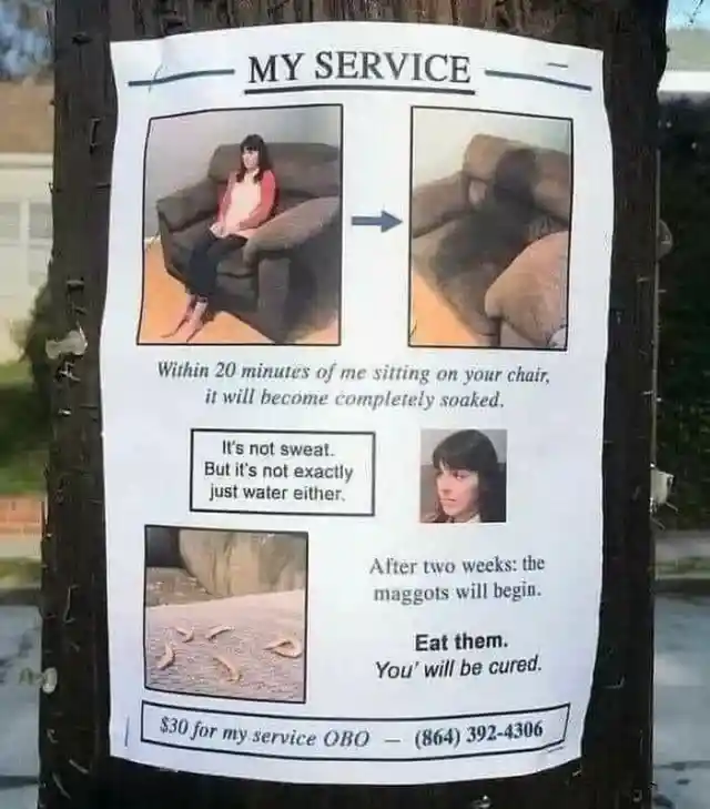 What Kind of Service is She Offering?