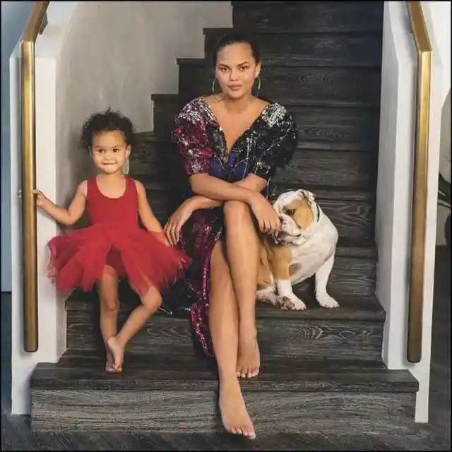 Luna Teigen Legend & Chrissy Teigen