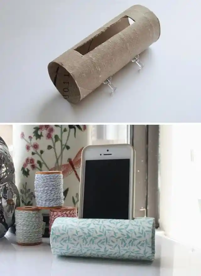 Giving New Purpose To Toilet Paper Tubes