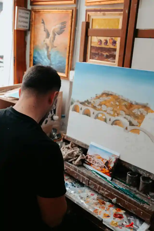 I Let a Homeless Lady That Everyone Despised Into My Art Gallery – She Pointed at One Painting and Said, 'That's Mine'
