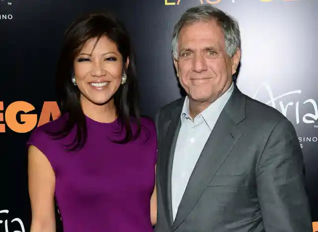 Julie Chen and Leslie Moonves