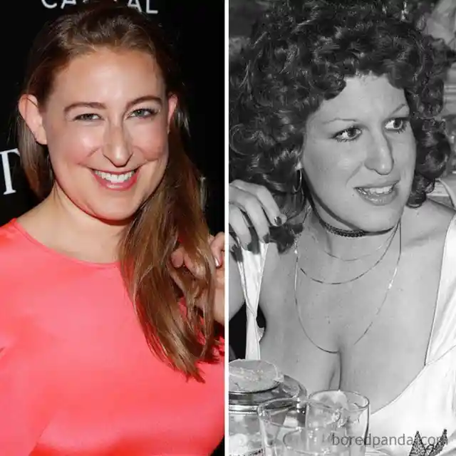 Sophie Von Haselberg and Bette Midler at 29