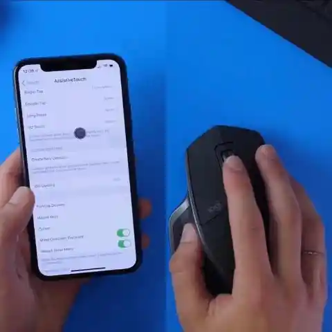 Use a mouse with your iPhone