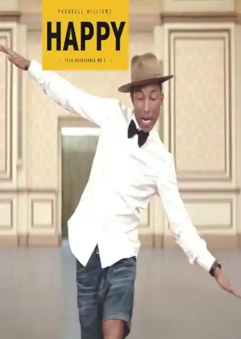 #12. Happy – Pharrell Williams