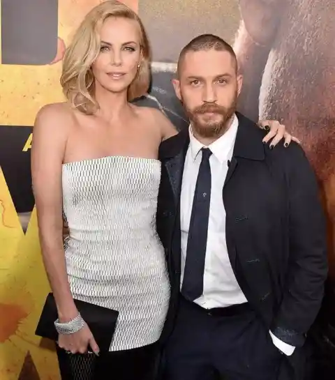 Tom Hardy and Charlize Theron