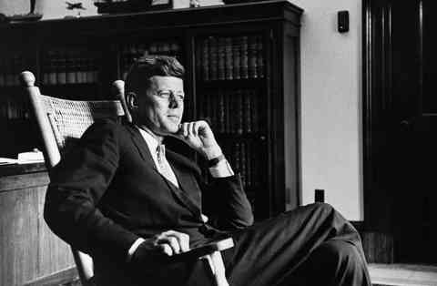 4. John F. Kennedy – IQ: 159.8