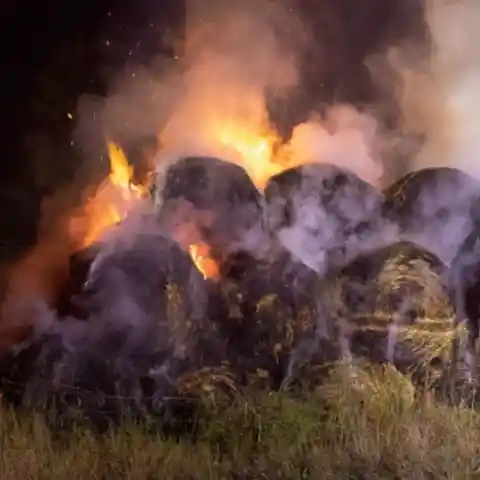 Giant Bales of Fire