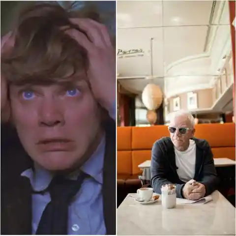 Malcolm McDowell from A Clockwork Orange