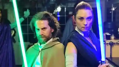 Seth Green & Carey Grant as Luke Skywalker & Rey