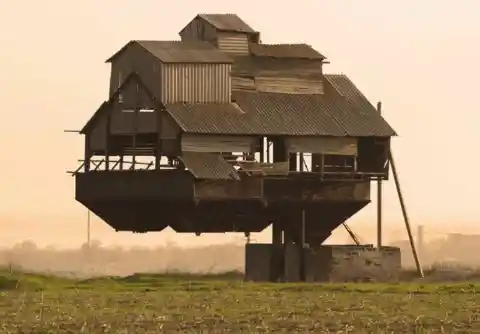 The Floating Shack on Stilts