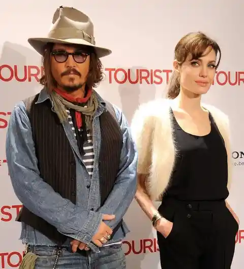 Johnny Depp and Angelina Jolie