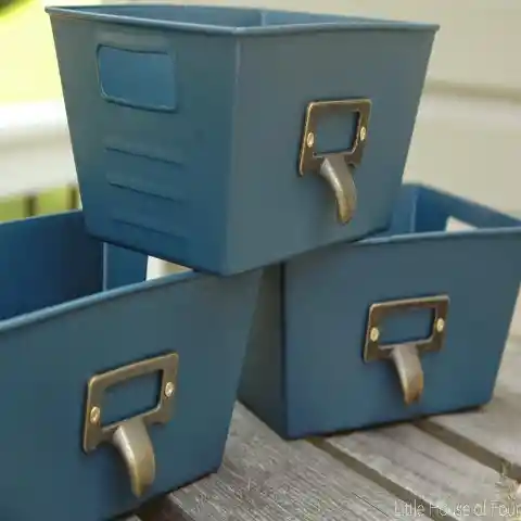 Upcycle Your Storage Bins