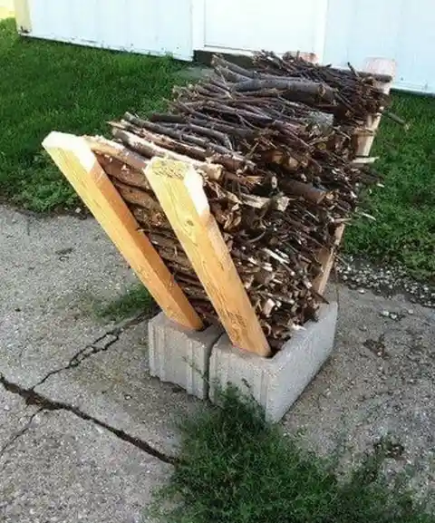 Firewood Organizer