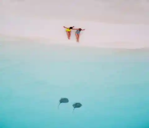 Relaxing on the Beach