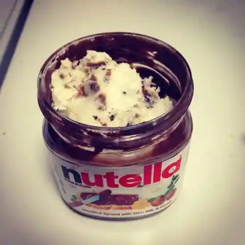 Enjoy Every Last Spoonful Of Nutella