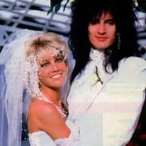 Tommy Lee and Heather Locklear (1986)