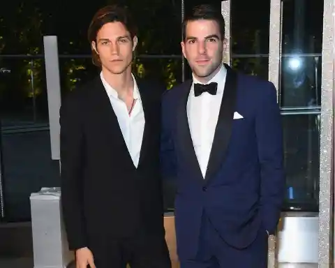 Zachary Quinto & Miles McMillan