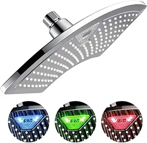 The Built-In Thermometer Shower Head