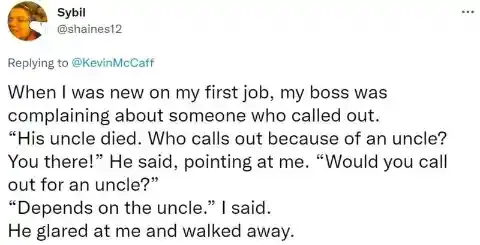 Say Uncle!