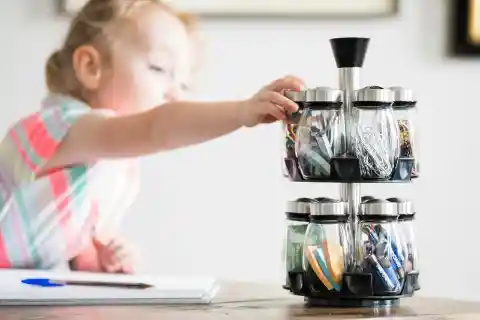 The Miracle of Rotating Spice Racks